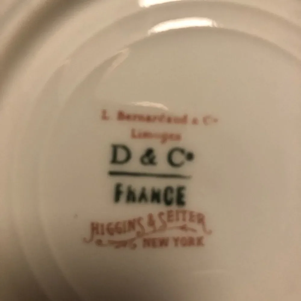 Set of 4 Vintage Delinieres & Co Limoges Bowls